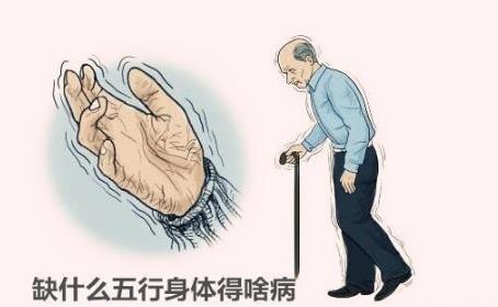 缺什么五行会得什么病