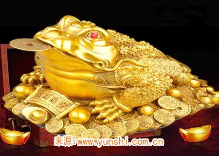 摆放金蟾的讲究和忌讳