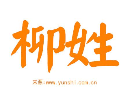 姓柳的男孩名字100分
