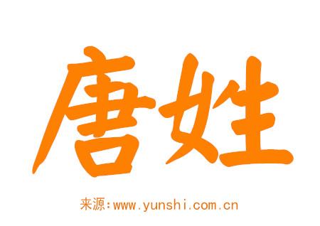 唐姓男孩名字大全