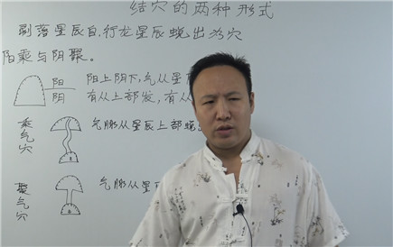 阴宅风水结穴两种形式