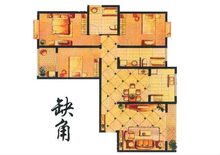 住宅缺角是什么意思