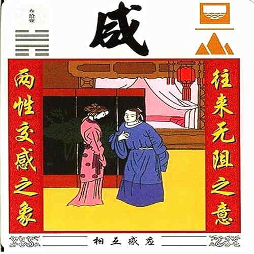 泽山咸卦