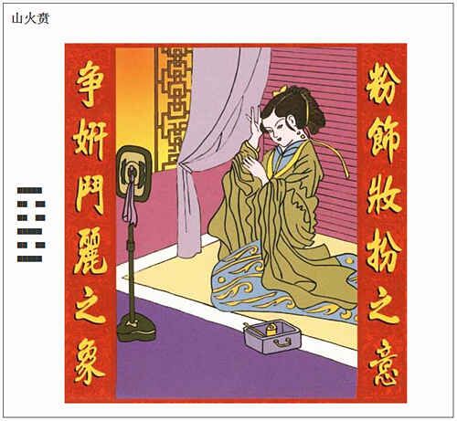 山火贲卦