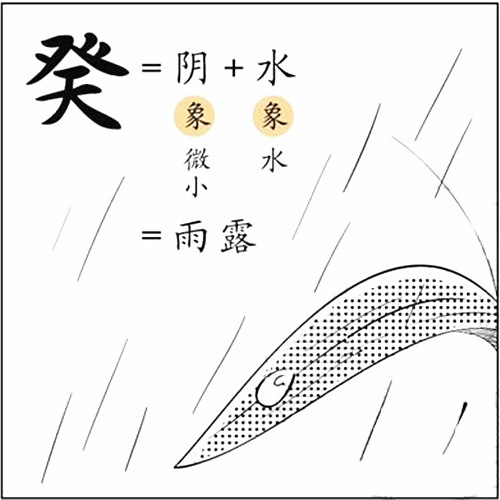 十天干、癸水