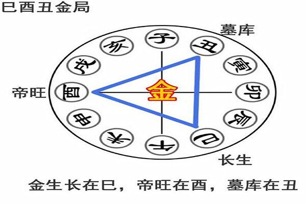八字入门之巳酉丑三合详解