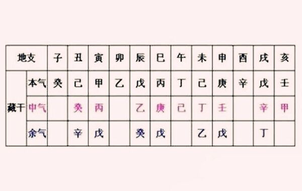 地支藏干的妙用