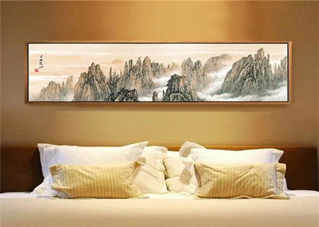 卧室适合挂的风水画