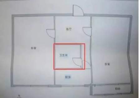 为什么厕所在中央的房子不能买？