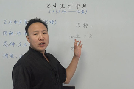 乙木生于申月