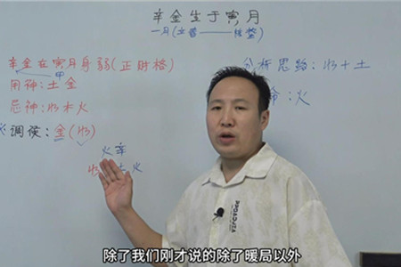 辛金生于寅月