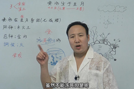 癸水生于丑月