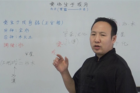 癸水生于戌月