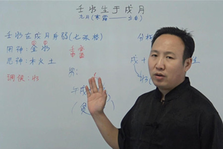 壬水生于戌月