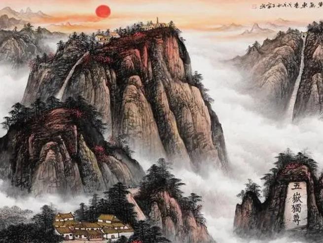 玄关挂山水画风水好吗