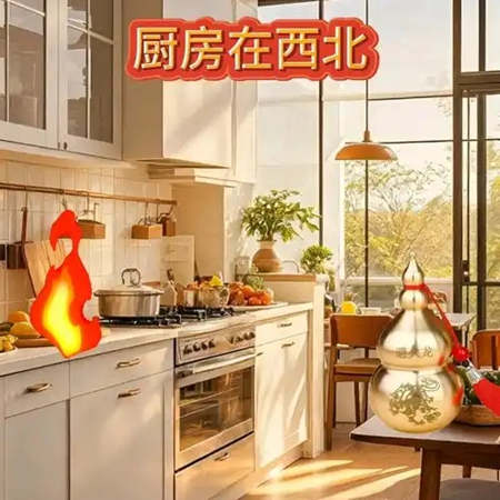 房子的西北角是厨房好吗